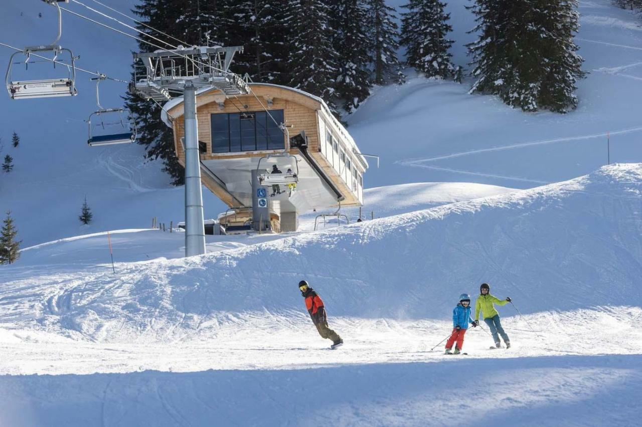 Апартаменты Chalet Erica Jaun Экстерьер фото